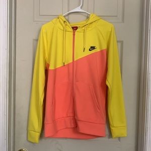 Nike zip up sweater